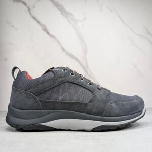 LL Bean Snow Sneakers Mens 8 Wide Gray Suede Tek 2.5 Insulated Waterproof Shoes